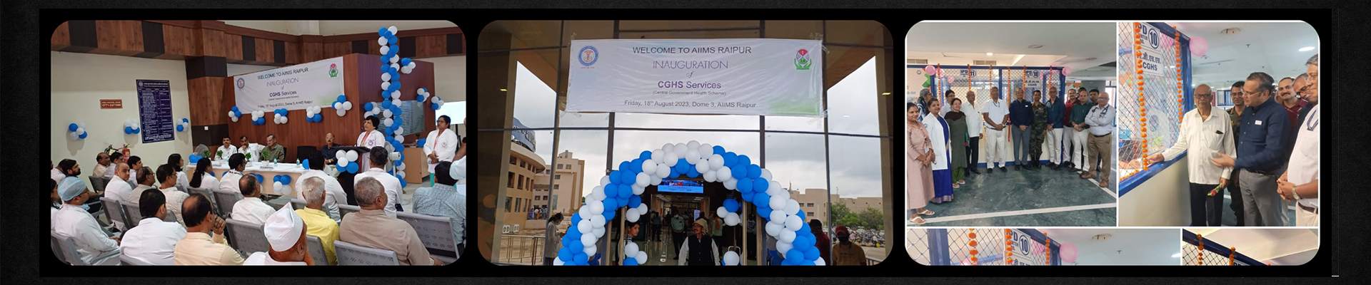 Inauguration of CGHS Services at AIIMS Raipur